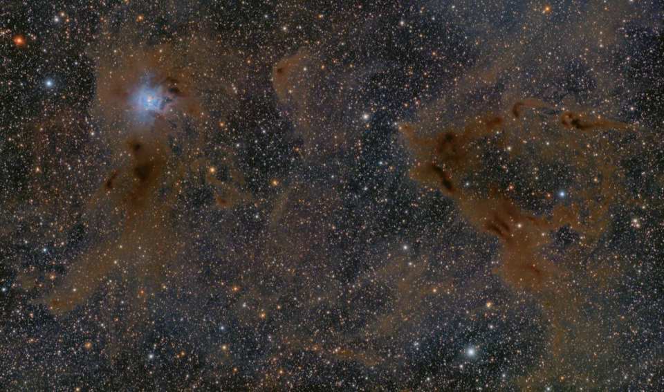 The Iris and the Clouds of Cepheus by Gabe Shaughnessy 