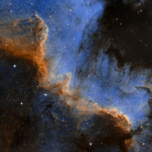 Cygnus Wall of the North American Nebula by Arun Hegde 