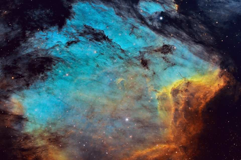 IC 5070 The Pelican Nebula