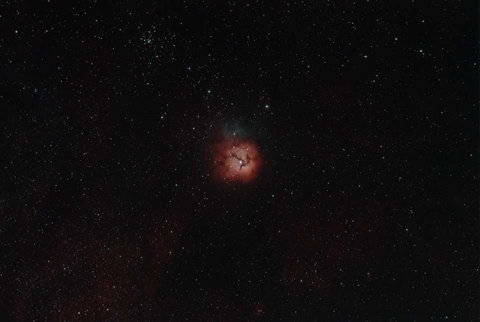 The Trifid Nebula by Jason Doyle 