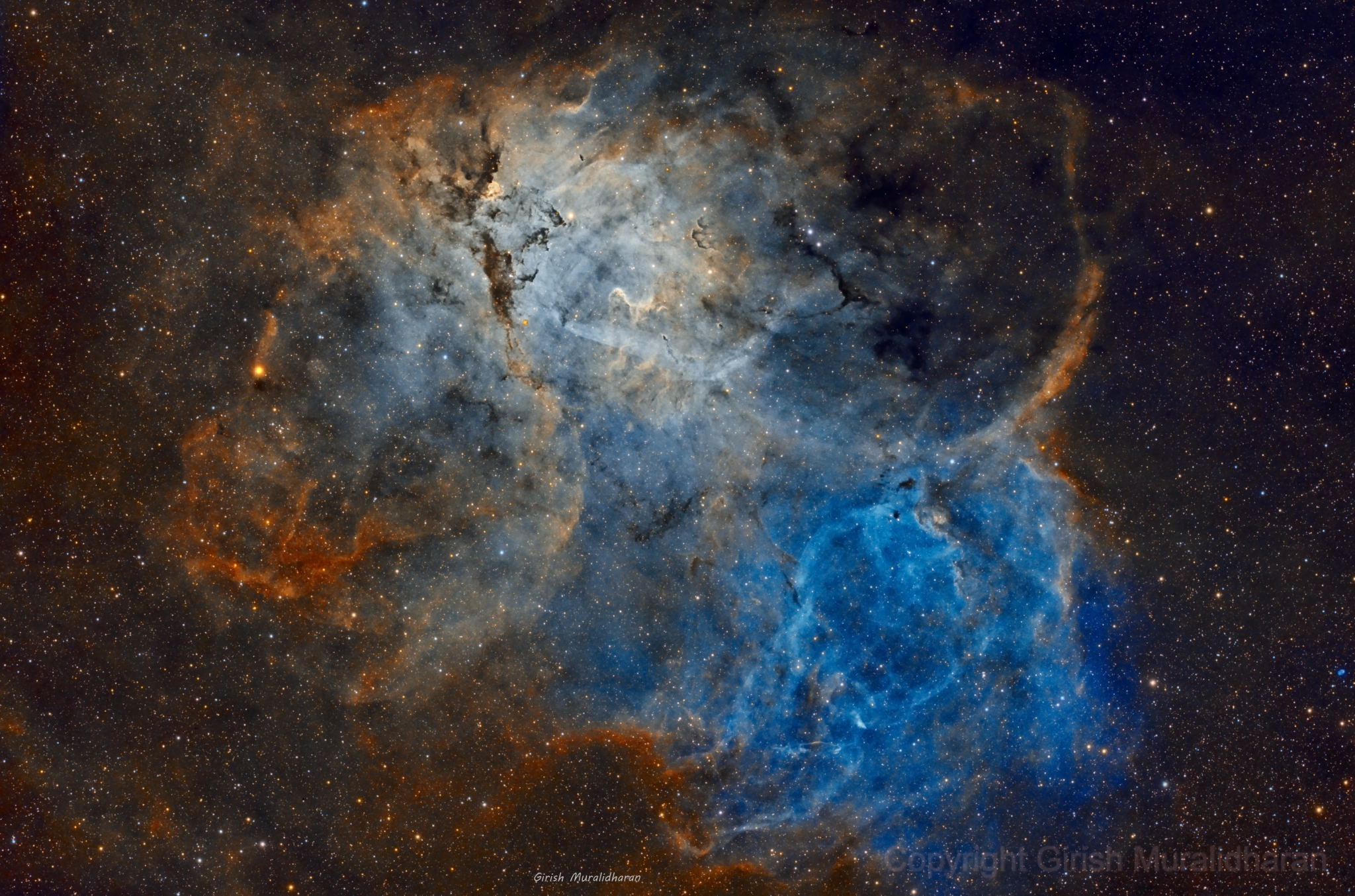 Sh2-132 - The Lion Nebula