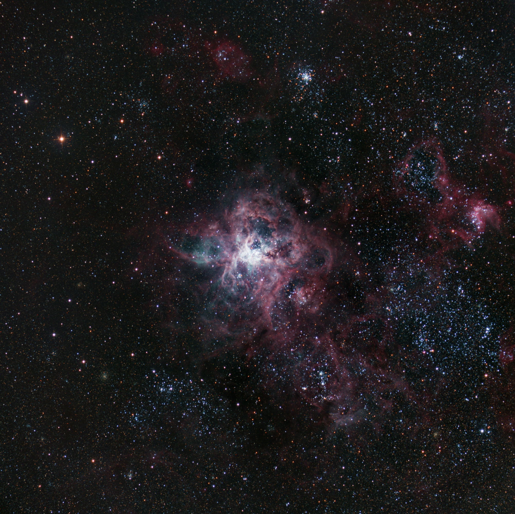 NGC 2070 The Tarantula Nebula in Dorado