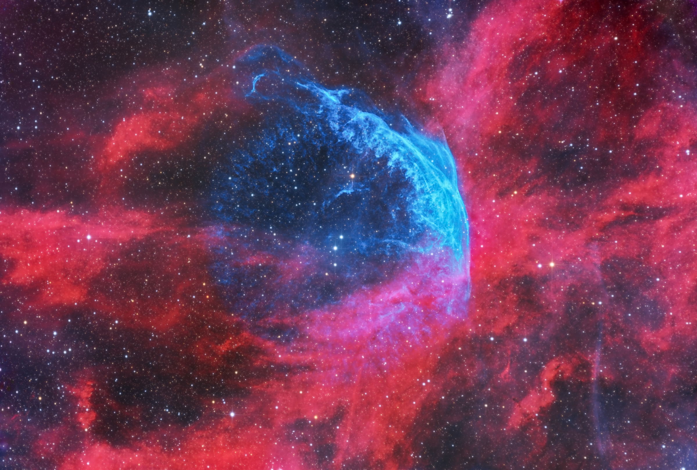 Wolf-Rayet 134 in Cygnus