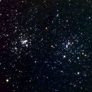 Double Cluster in Perseus by Jim Bakic 