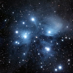 M45 - My First Processed Image by Kevin Shea 