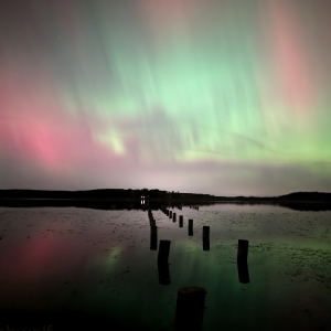 Mauthe Lake, WI Aurora - 10-10-24 by Matthew Ryno 