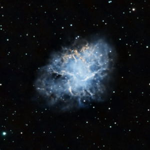 M1 Crab Nebula by Ron Lundgren 