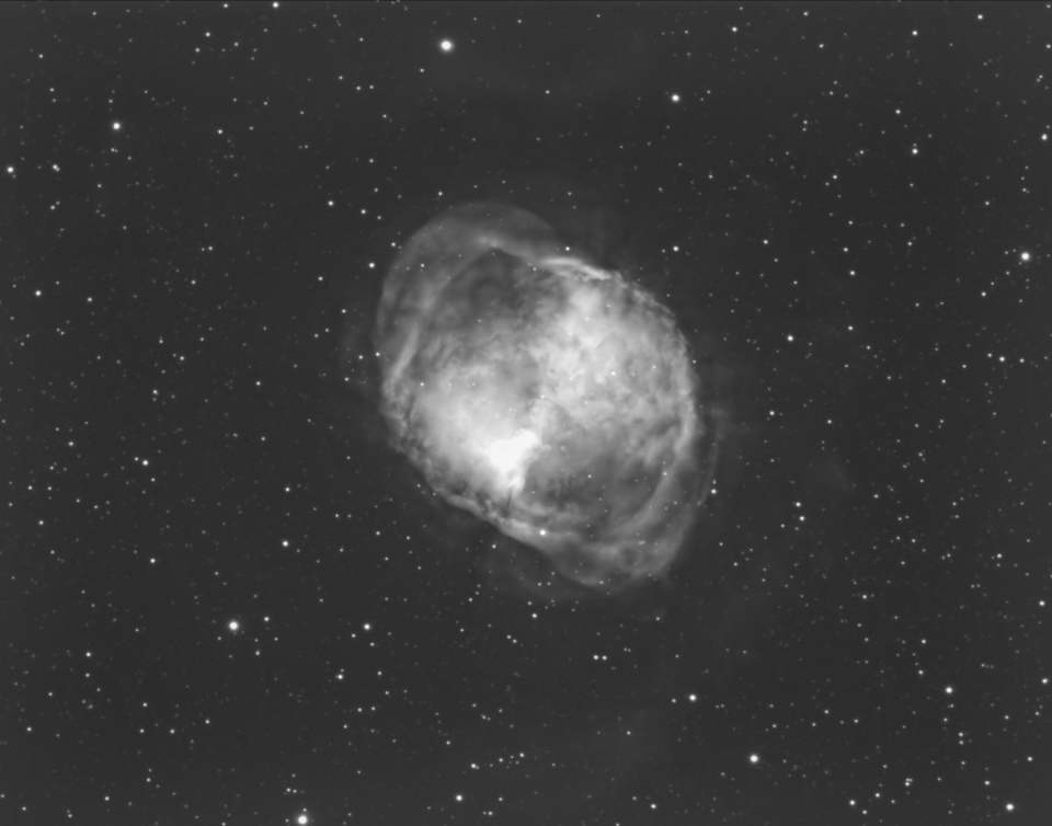 Dumbbell Nebula on G-Scope