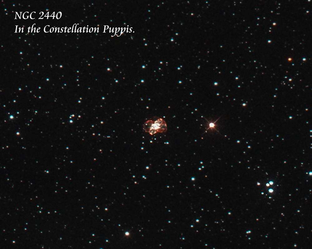 NGC 
		2440 by Paul Borchardt 