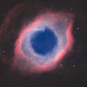 Helix Nebula in HOO, Fall 2024 by Kevin Shea 