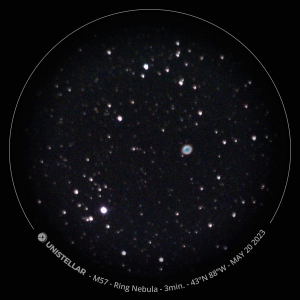 Unistellar eVscope - M57