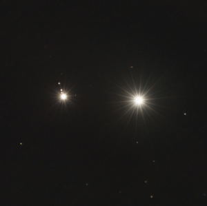 Venus / Jupiter Conjunction on March 1, 2023 by Matthew Ryno 