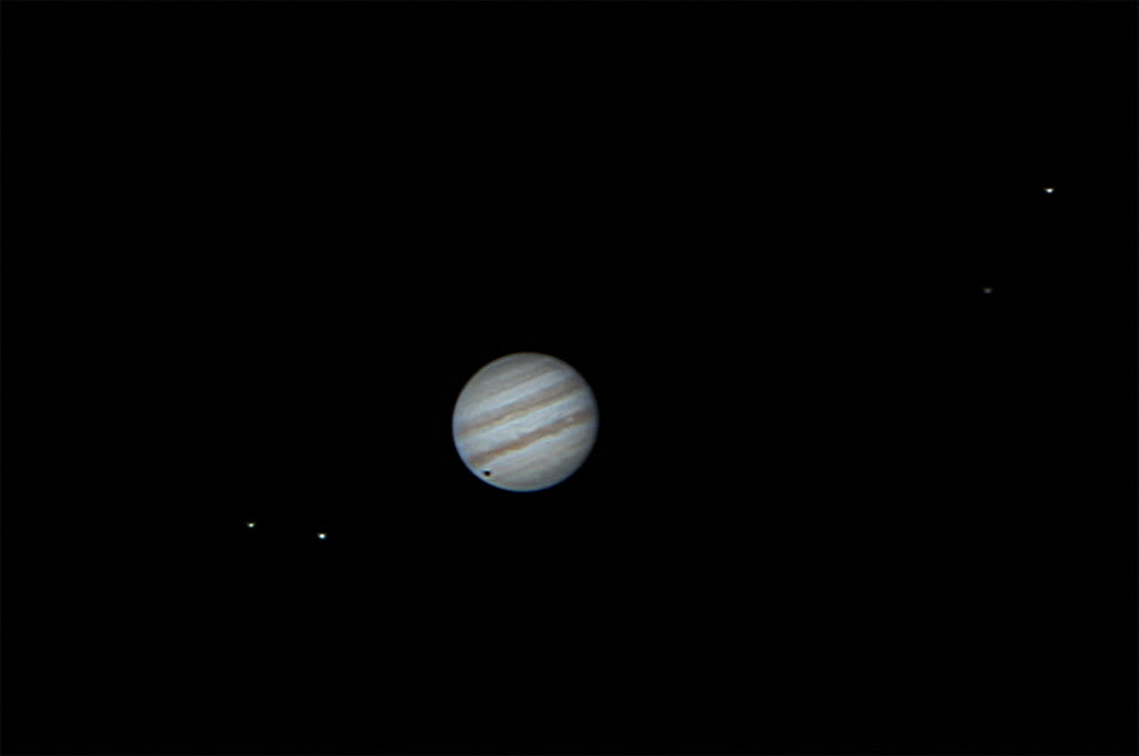 Jupiter Moons and Transit by Scott Jamieson 