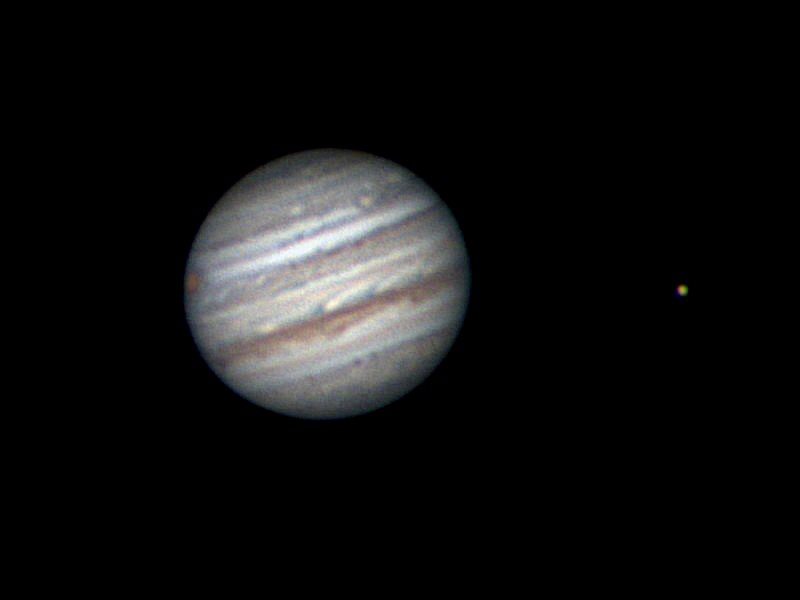 Jupiter with Ganymede by Scott Jamieson 