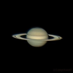 Saturn, August 16 by Matthew Ryno 