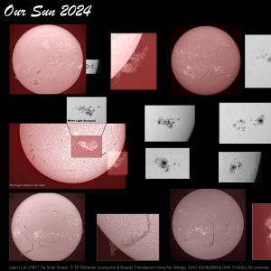 2024 Solar Image Collage
