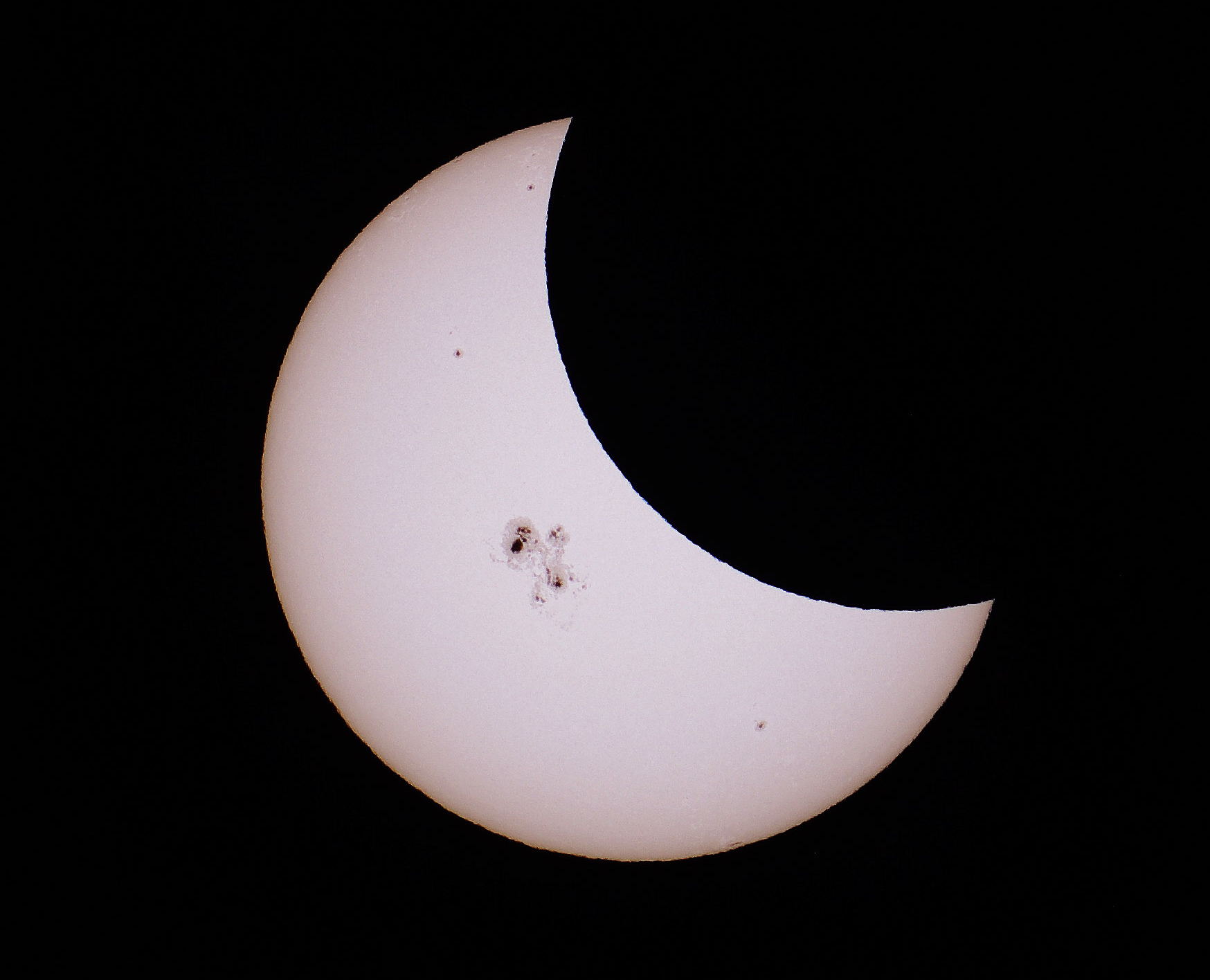 Partial Solar Eclipse by John Asztalos. MAS image.