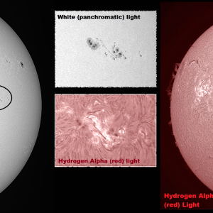 Sun July 22 - Closeup on sunspots AR3373 & AR3374 by Lee Keith 