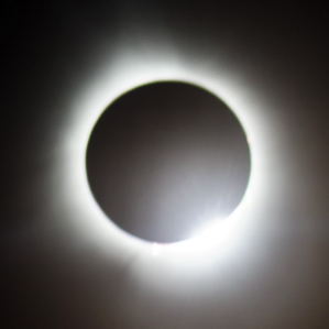 Diamond Ring Of 2024 Total Solar Eclipse by Jeff Blank 