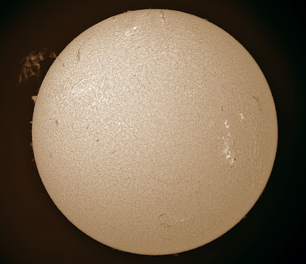 Large Solar Prominence